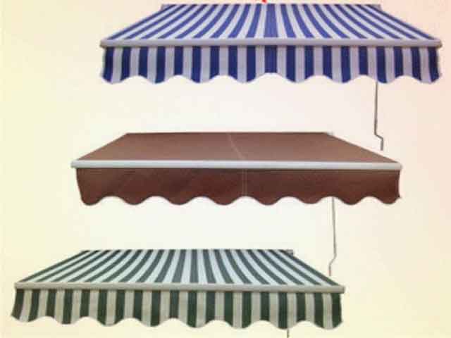 bạt mái hiên di động che nắng mưa